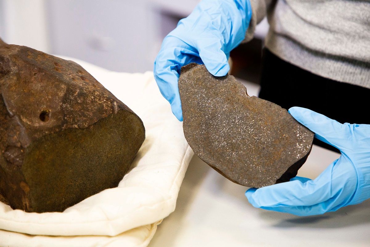 Житель Австрії знайшов метеорит, якому 4,6 мільярда років