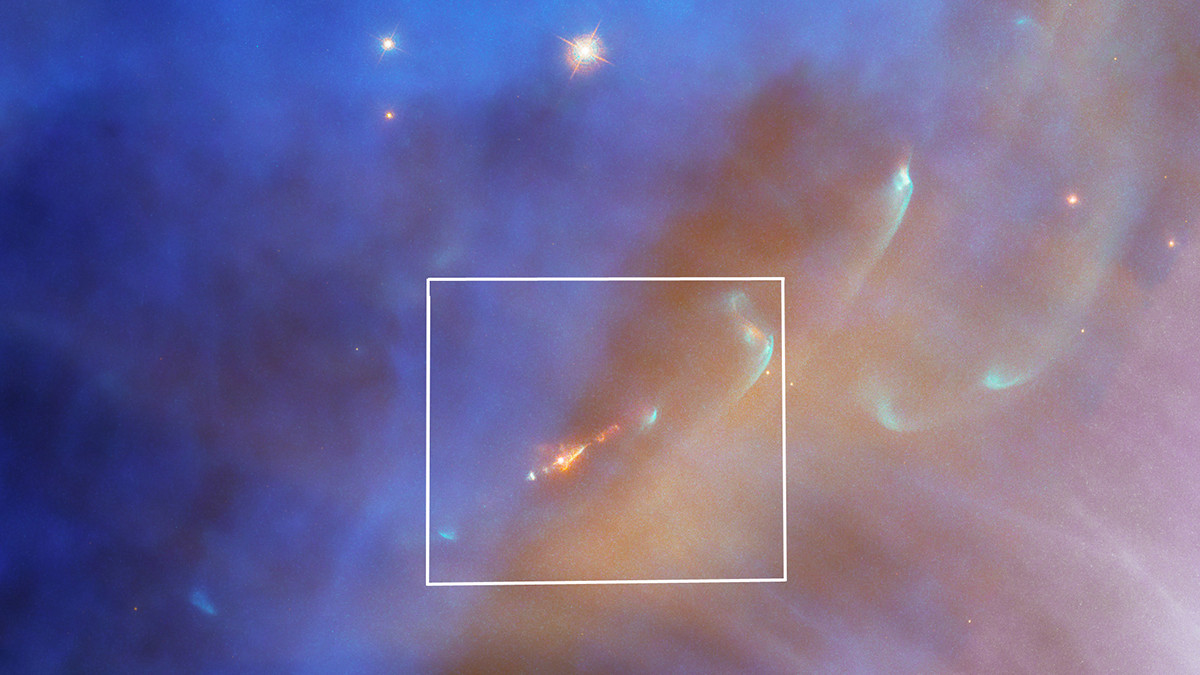 У NASA показали фото плазми новонародженої зірки - фото 1