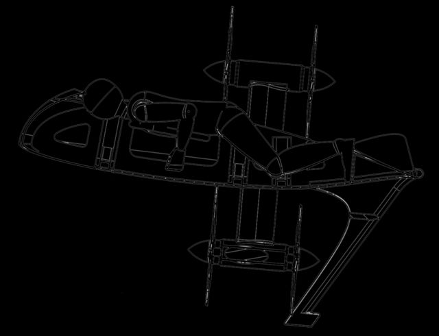 У США створили прототип одномісної літаючої тарілки: фотофакт - фото 485927
