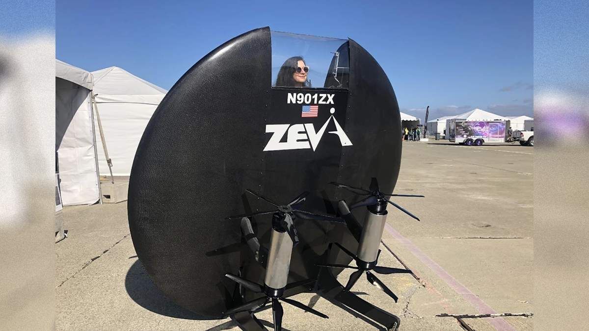 У США створили прототип одномісної літаючої тарілки: фотофакт