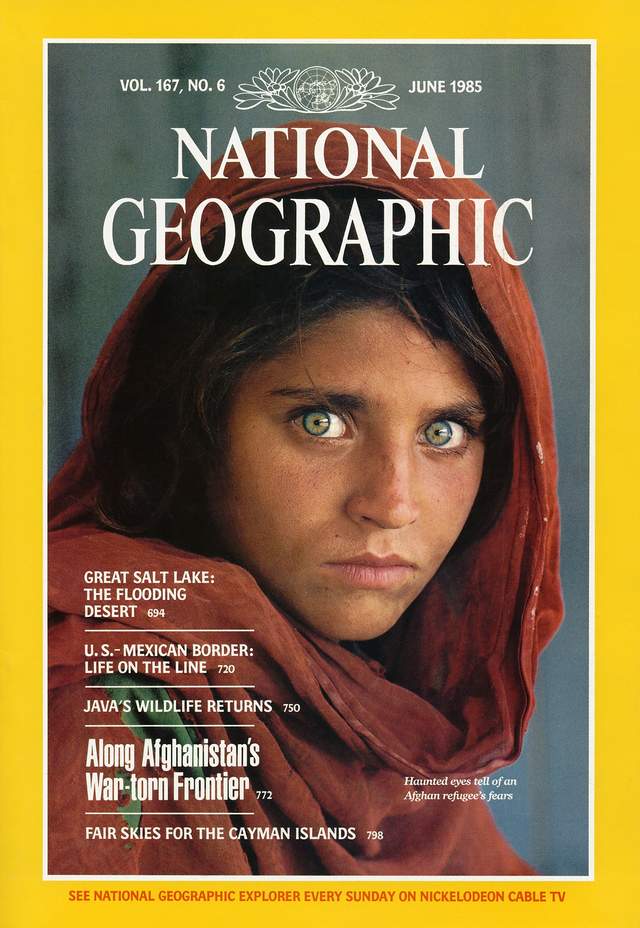 'Афганську дівчину' з обкладинки National Geographic евакуювали до Італії - фото 486099