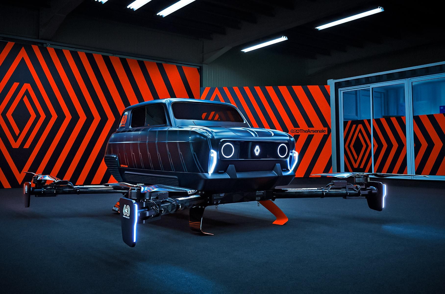 Представлений аеромобіль Air4, на який надихнув культовий Renault 4