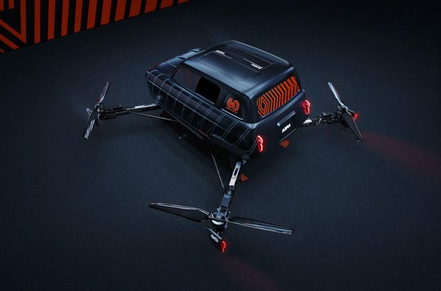 Представлений аеромобіль Air4, на який надихнув культовий Renault 4 - фото 486181