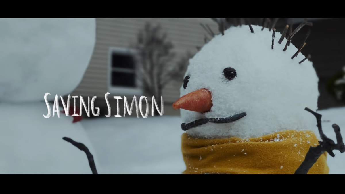 Відео показує зворушливу історію про сніговика - фото 1