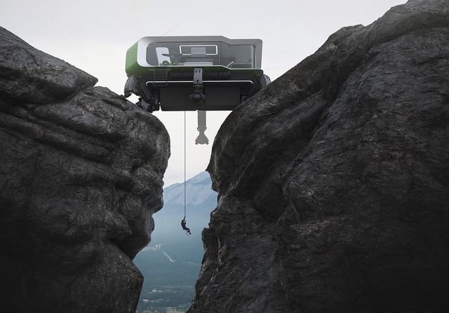 Дизайнер показав будинок, який здатний ходити та лазити по горах - фото 486412