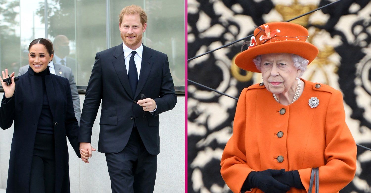 Меган Маркл та принц Гаррі і Єлизавета II - фото 1