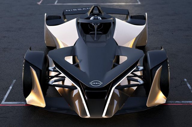 Nissan представила трековий спорткар у стилі електрокросовера Ariya - фото 487021