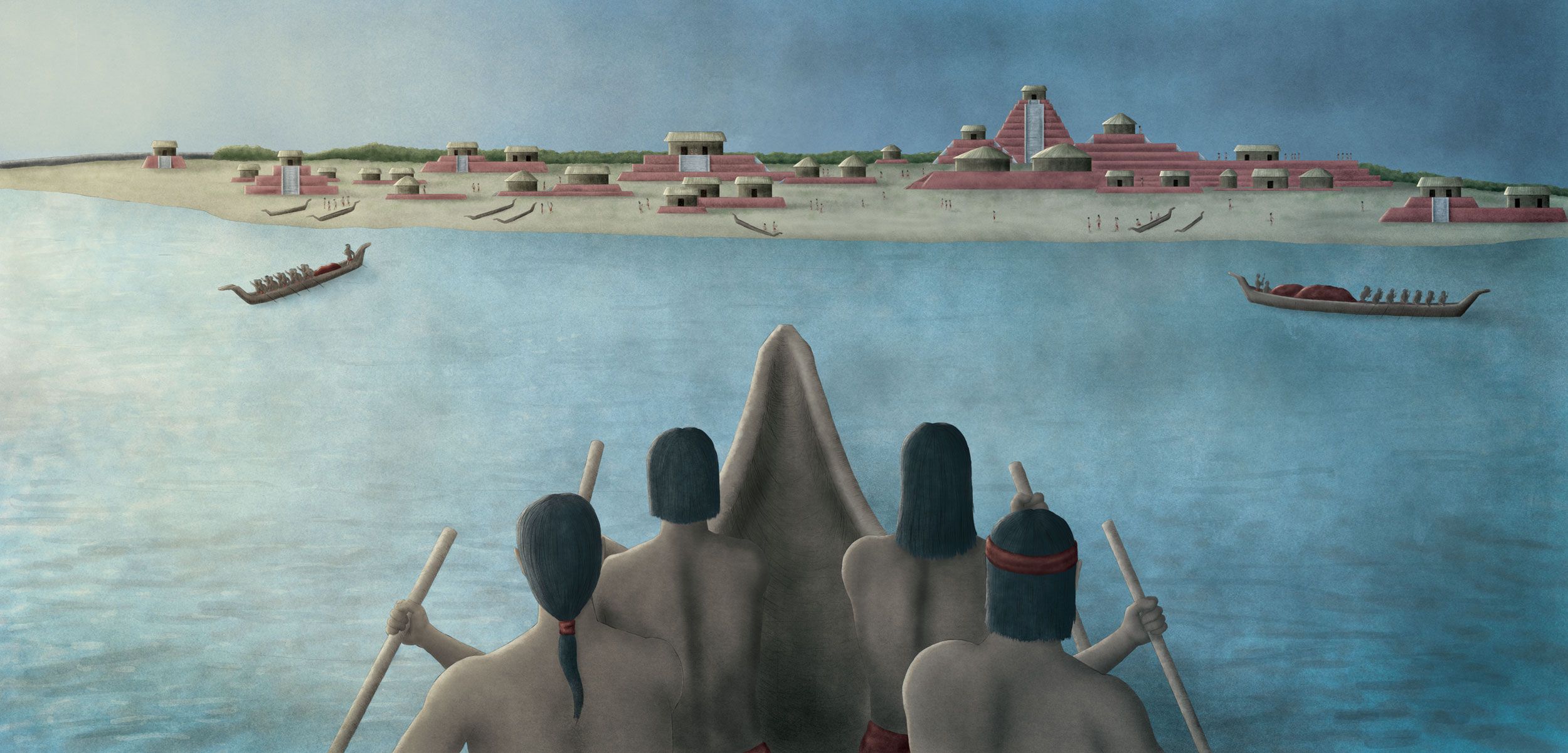 На дні моря виявлено будівлі Майя