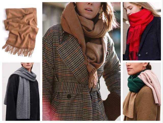 Як модно носити шарф взимку 2022 року - фото 487175