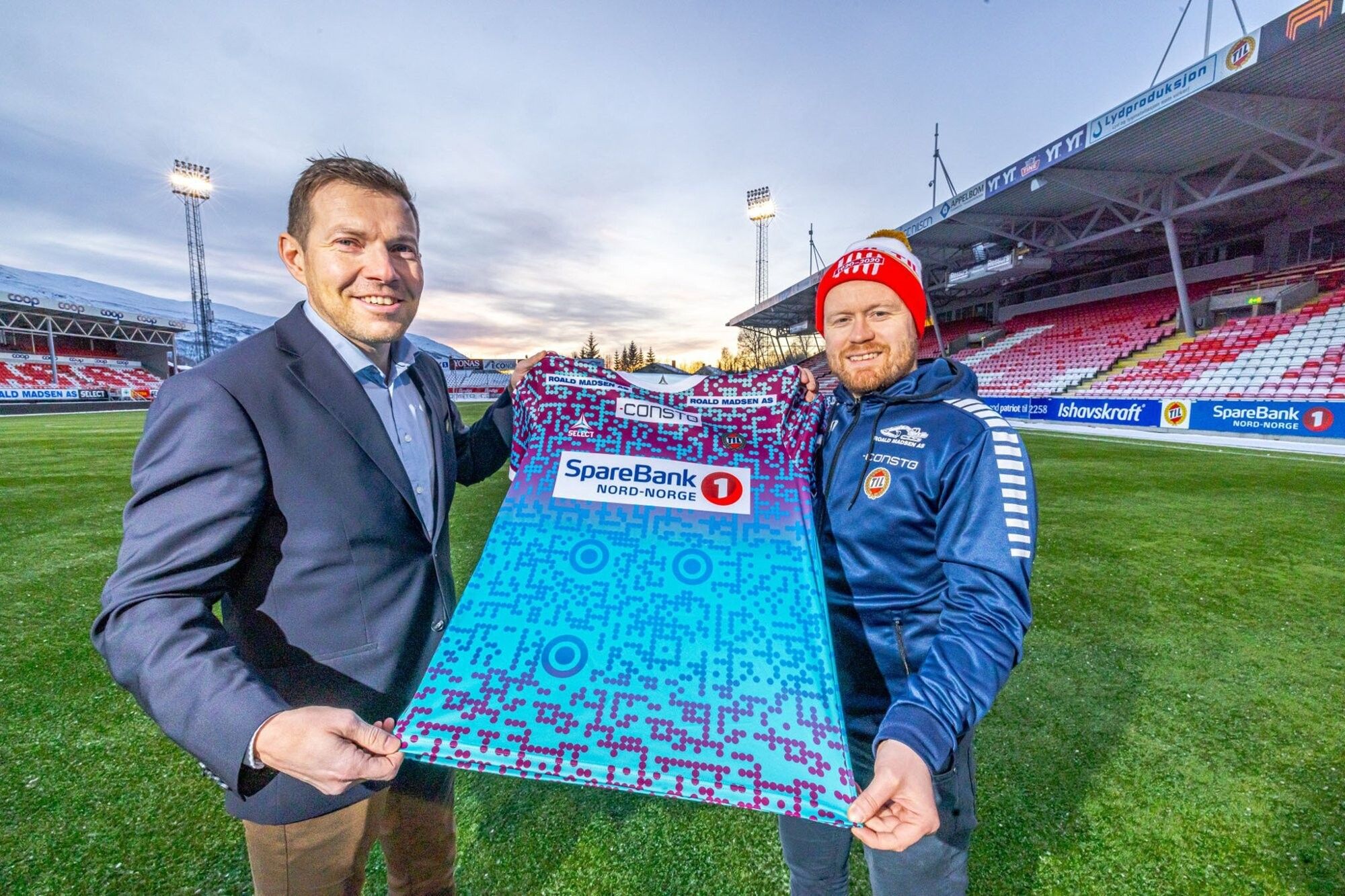 Норвезький футбольний клуб зробив футболку з QR-кодом: куди веде посилання