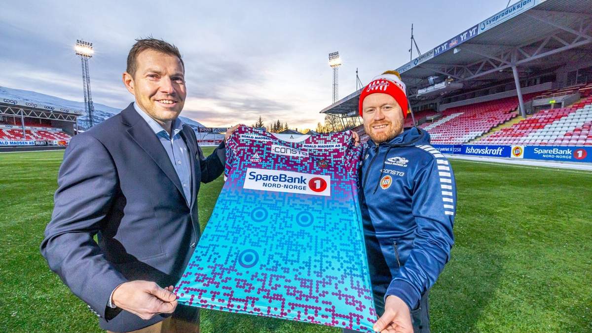 Норвезький футбольний клуб зробив футболку з QR-кодом: куди веде посилання - фото 1