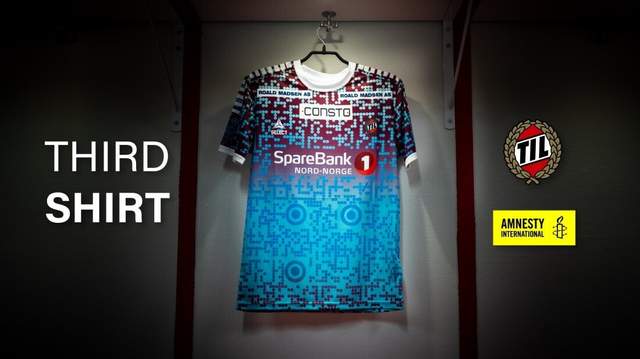 Норвезький футбольний клуб зробив футболку з QR-кодом: куди веде посилання - фото 487357