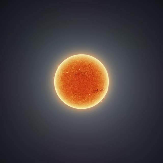 Астроном створив найдеталізованіше фото Сонця в історії - фото 487474