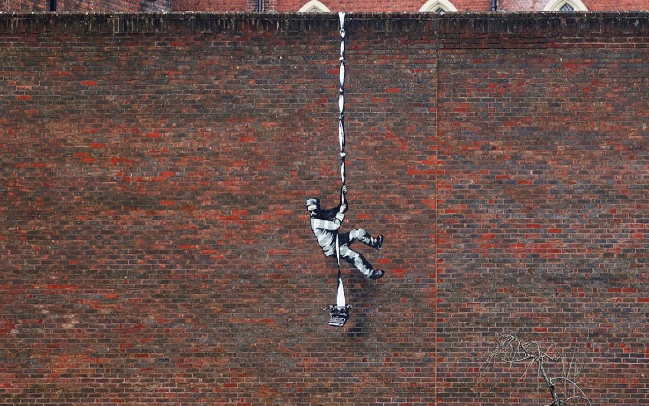 Бенксі збирає кошти на покупку в'язниці: навіщо він це робить