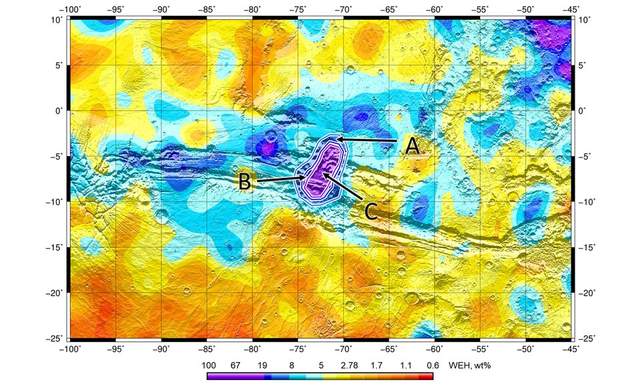 Науковці виявили величезні запаси льоду на Марсі - фото 488402