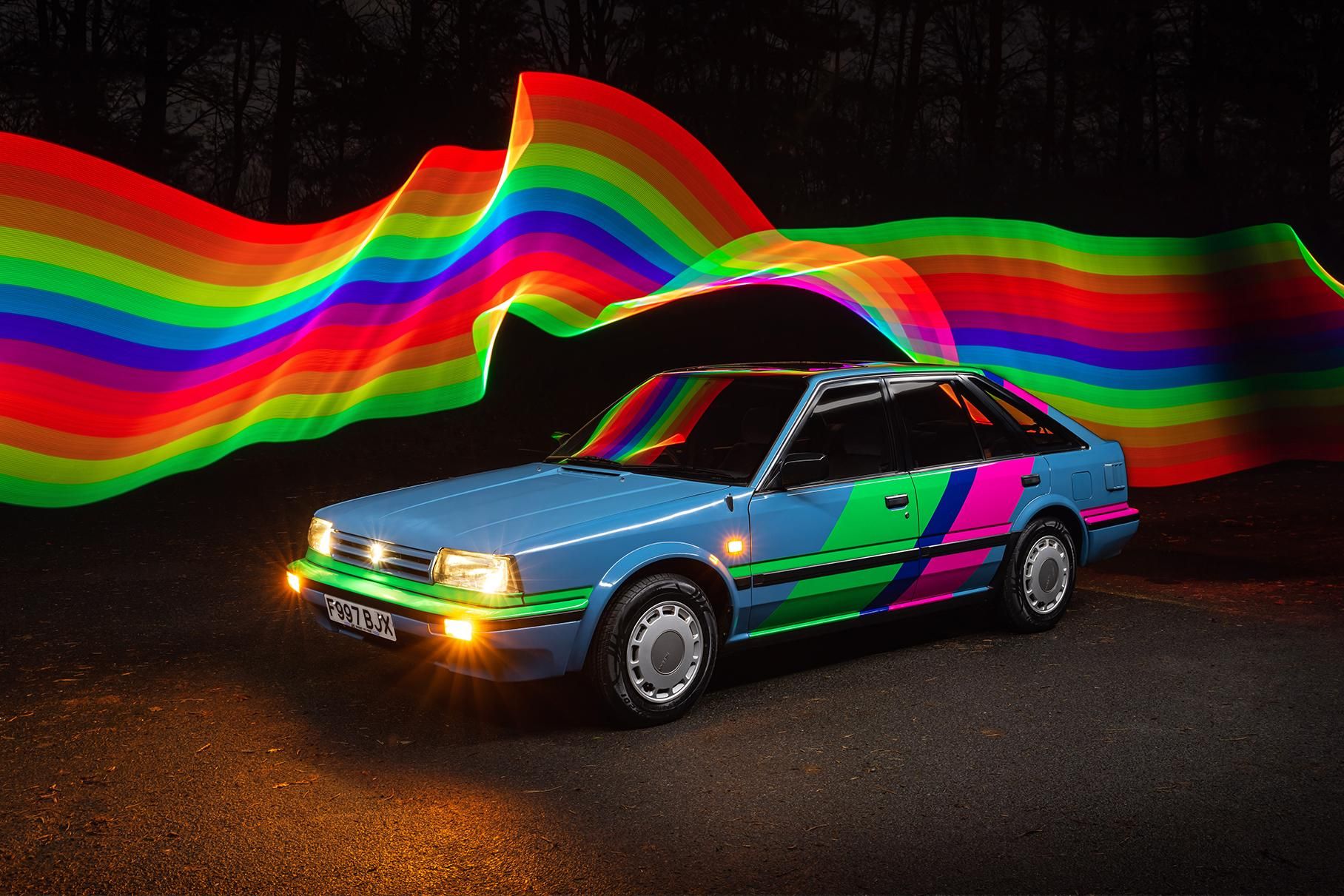 Nissan відродила ретро-хетчбек Bluebird: тепер він електричний