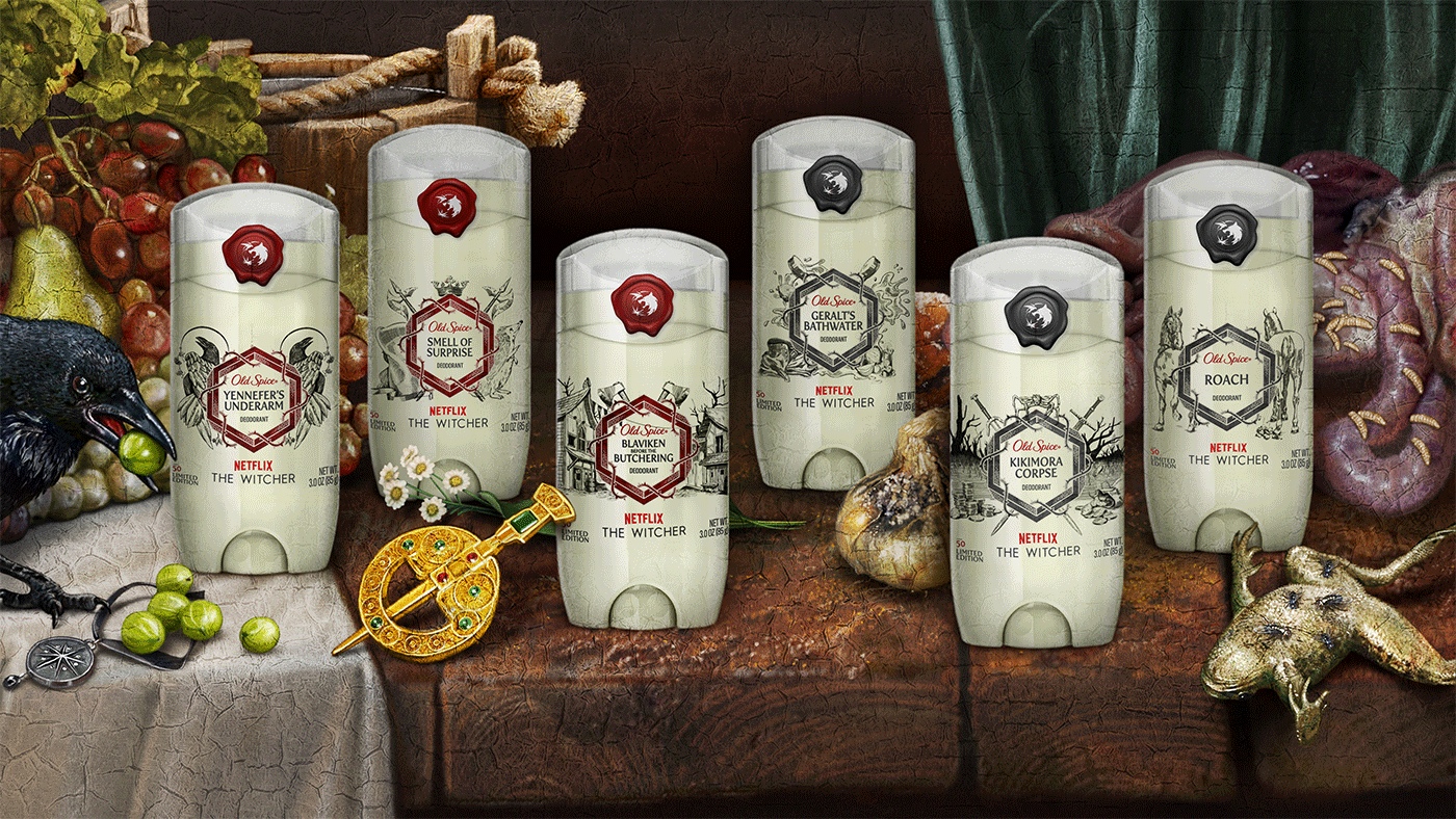 Old Spice випустить дезодоранти, на які надихнув Відьмак