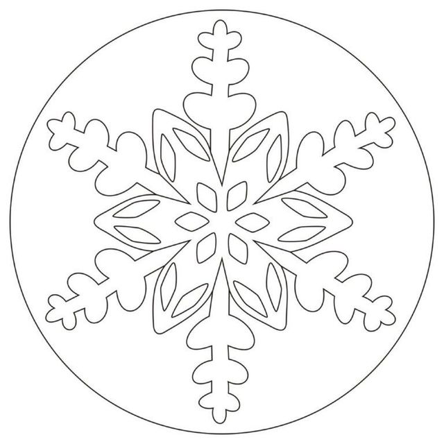 Трафарети на Новий 2024 рік: шаблони, як зробити витинанки для вікон - фото 488869