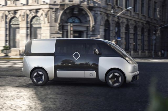 У Китаї представили футуристичні мінівени для таксі: всередині є апарат з напоями - фото 488887