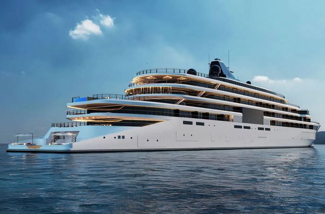 Як виглядає яхта-готель з власним пляжем і садом - фото 489219