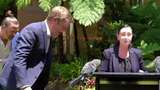 Величезний павук заліз на міністерку під час пресконференція в Австралії: епічне відео