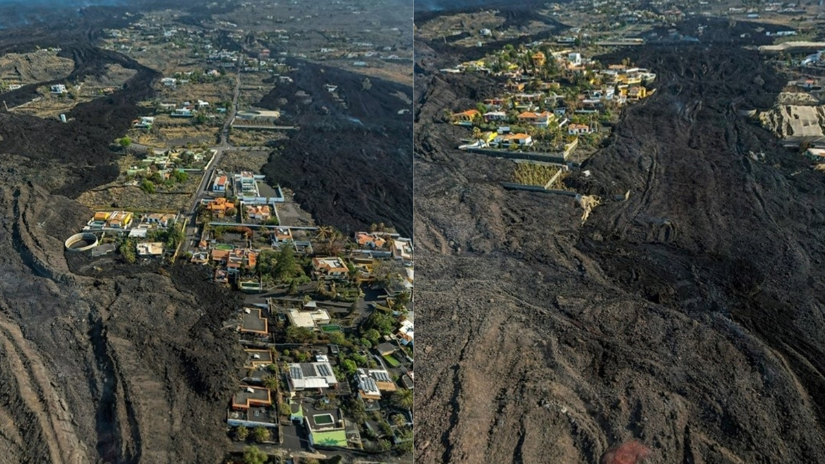 Дивіться, як зараз виглядає острів Пальма, на якому три місяці тривало виверження вулкана