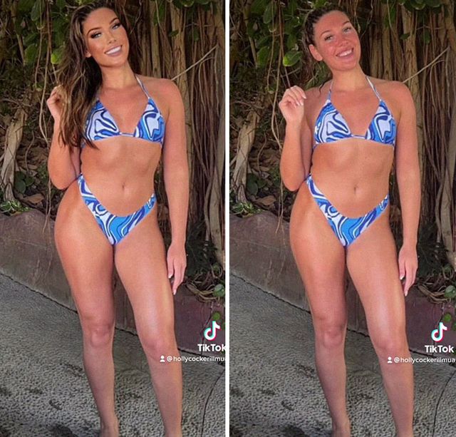 Що ховається за ідеальними фото: дівчина шокувала знімками до і після - фото 491300