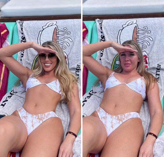 Що ховається за ідеальними фото: дівчина шокувала знімками до і після - фото 491306