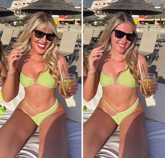 Що ховається за ідеальними фото: дівчина шокувала знімками до і після - фото 491309