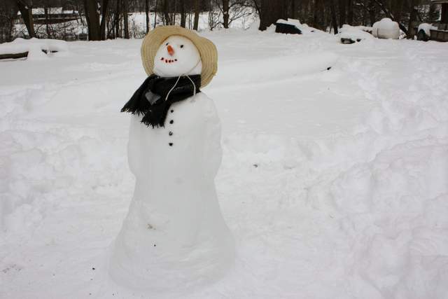 Британські учені розрахували пропорції ідеального сніговика - фото 491595