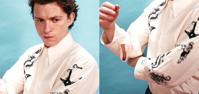 Том Голланд знявся у рекламній кампанії Prada: стильні фото - фото 492180