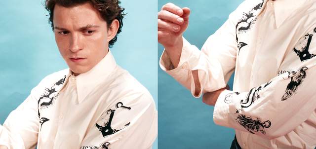 Том Голланд знявся у рекламній кампанії Prada: стильні фото - фото 492180