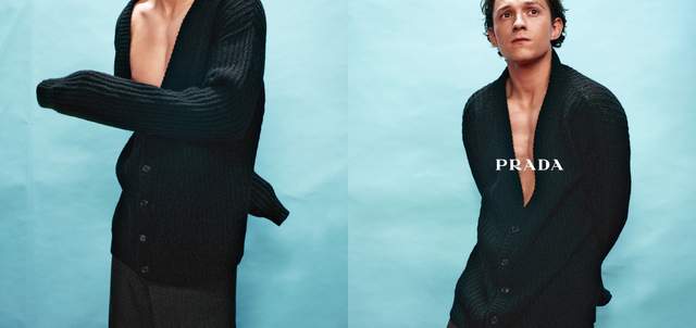 Том Голланд знявся у рекламній кампанії Prada: стильні фото - фото 492181