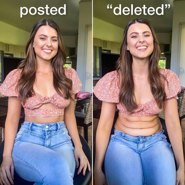 Блогерка показала 'видалені' фото, якими ніхто не хоче ділитися у соцмережах - фото 492546