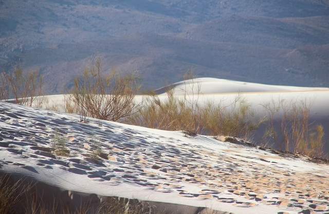 Піски пустелі Сахари покрив сніг: кадри незвичайних видів - фото 492950