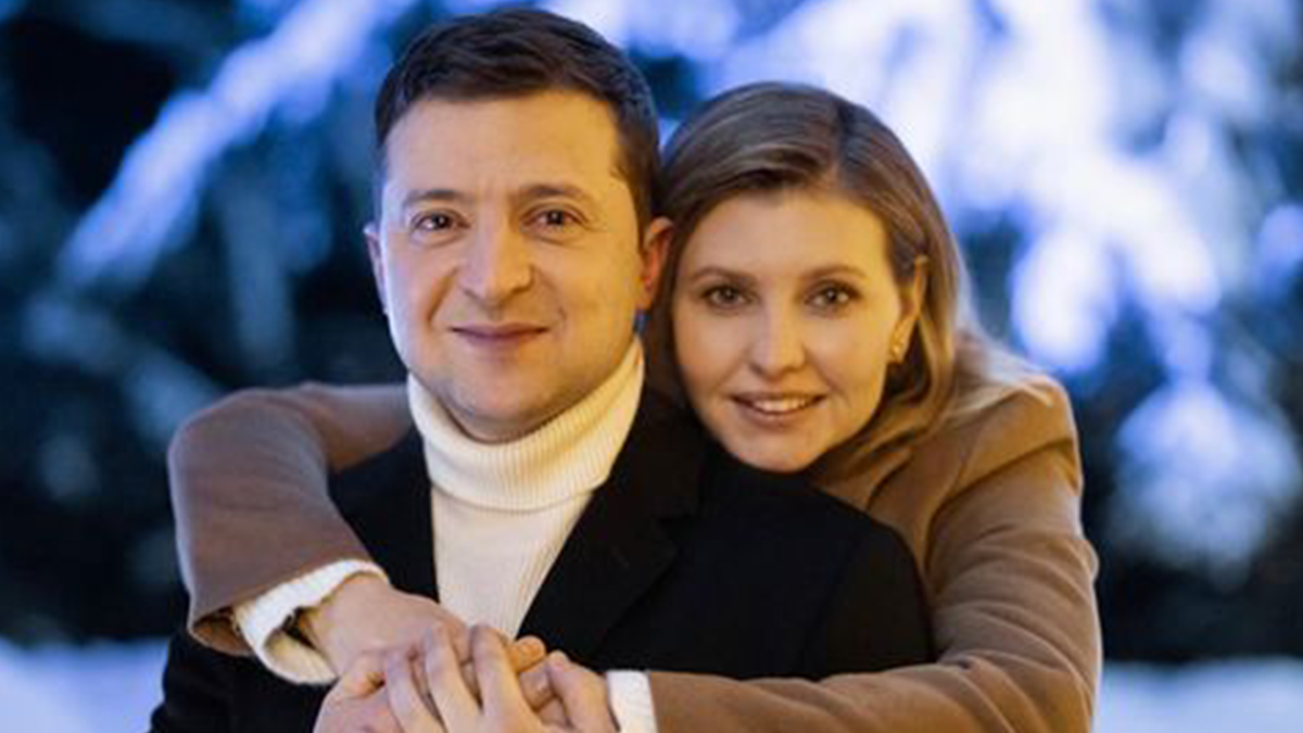 Володимир та Олена Зеленські - фото 1