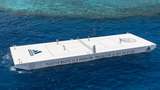 Бренд adidas створив плавучий тенісний корт на Великому Бар'єрному рифі
