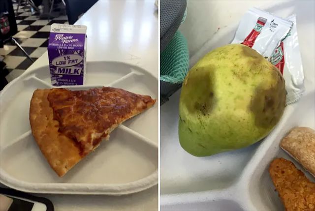 15 фото жахливих шкільних обідів у США, від яких зникає апетит - фото 494322