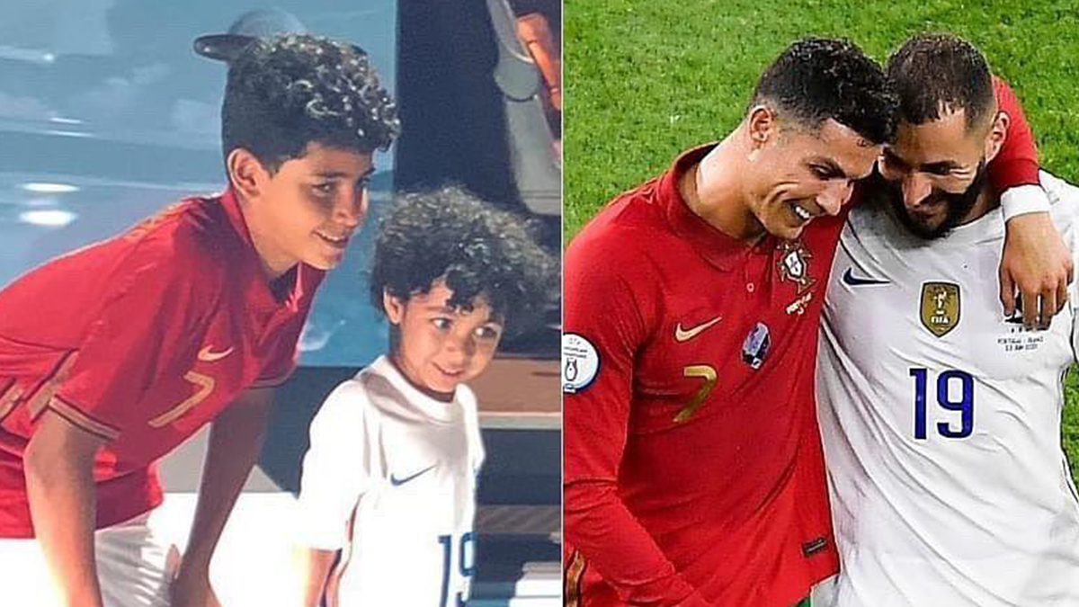 Зірка Реала опублікував у мережі миле фотопорівняння з Роналду та їхніми синами