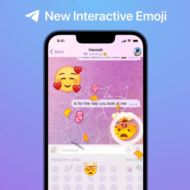 У Telegram з'явилися відеостікери та нові реакції - фото 494590