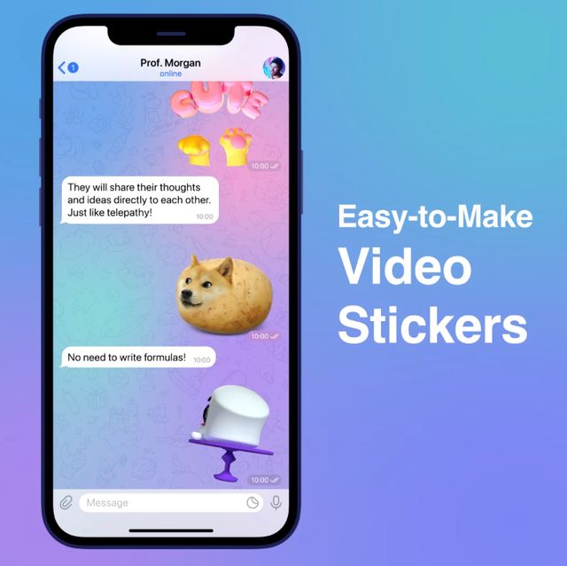 У Telegram з'явилися відеостікери та нові реакції - фото 494591