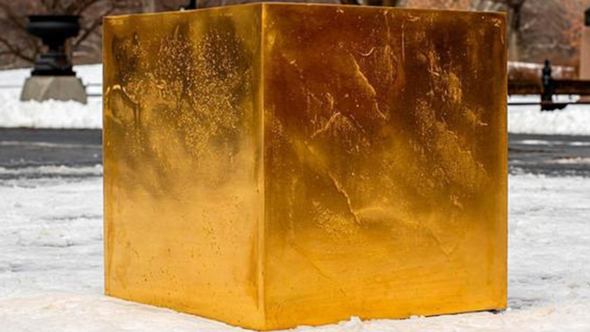 Куб із чистого золота - фото 1