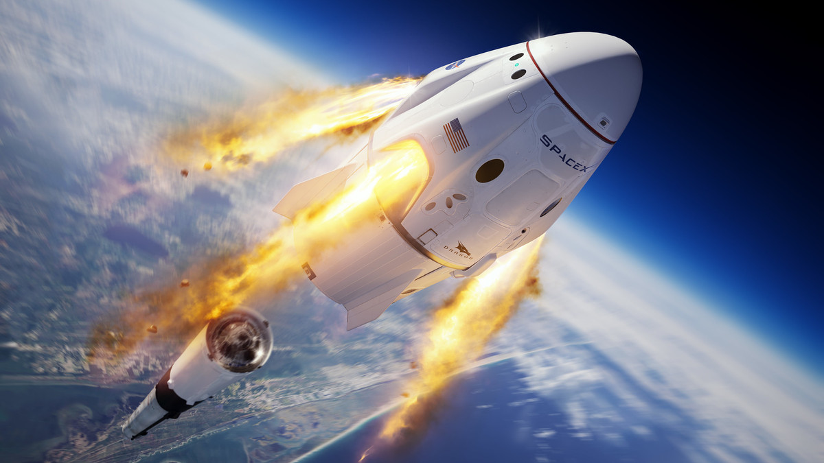 SpaceX показала на відео момент відділення ступенів Falcon 9 на шаленій швидкості - фото 1