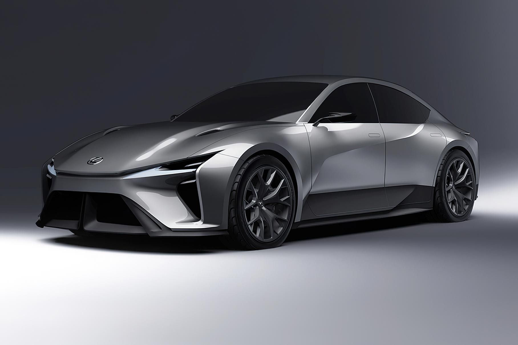 Lexus готує до випуску електричний седан - фото 1