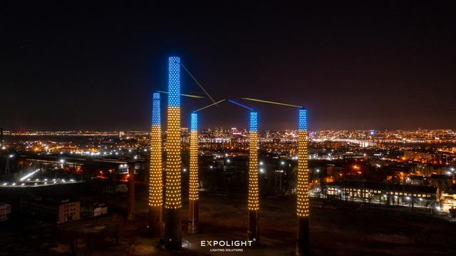 День єднання: у Дніпрі створили найбільший український прапор - фото 497021