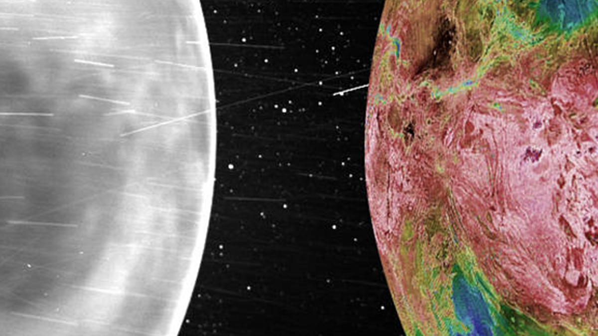 Фахівцям NASA вдалося вперше отримати знімки Венери у видимому світлі: фотопорівняння