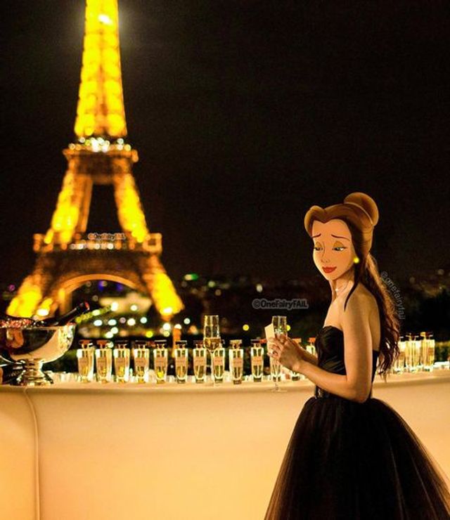 Художниця органічно замінює героїв популярних серіалів диснеївськими принцесами й принцами - фото 498457