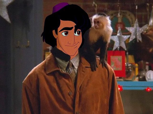 Художниця органічно замінює героїв популярних серіалів диснеївськими принцесами й принцами - фото 498460