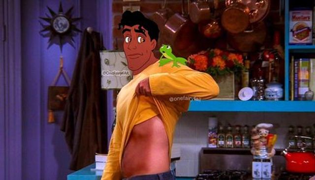 Художниця органічно замінює героїв популярних серіалів диснеївськими принцесами й принцами - фото 498461