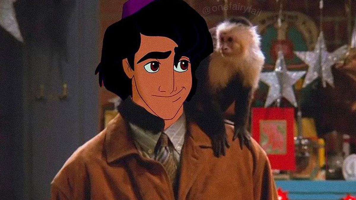 Художниця органічно замінює героїв популярних серіалів диснеївськими принцесами й принцами